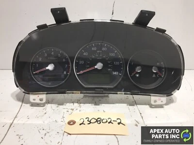 Hyundai Santa Fe 2010 2011 2012 velocímetro Speedo Cluster MPH 2,4 L A OEM Foto 1 de 4