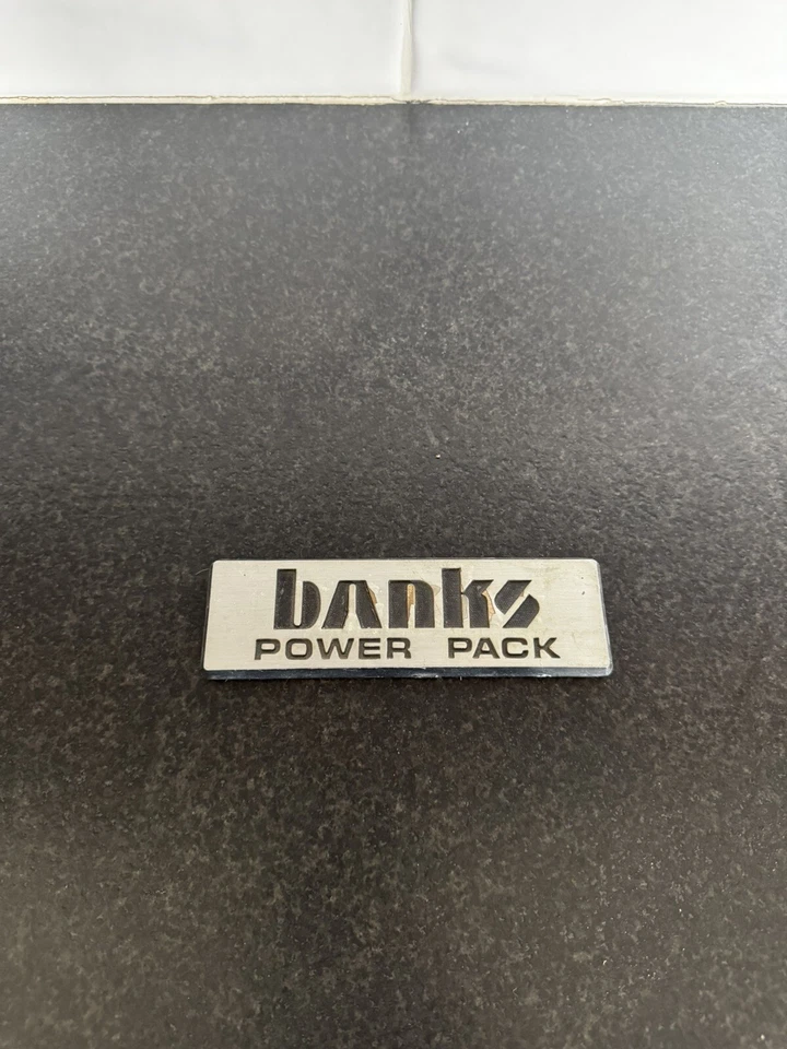 BANKS POWER PACK EMBLEM First Gen Cummins 1st Gen 1989-1993 - Image 1 of 1