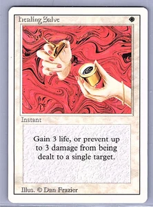 Magic The Gathering Magic The Gathering Edición Revisada Salve de Sanación LP Común - Imagen 1 de 2