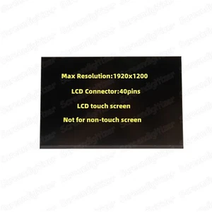 NV133WUM-T01 V3.0 Matrix LCD Screen 13.3 1920x1200 Touch Laptop LCD screen Panel - Picture 1 of 3