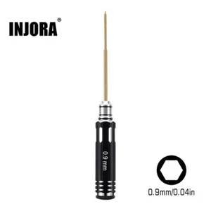 INJORA 0.04" 0.9mm Hexagon Screwdriver for 1/24 1/18 RC Crawlers - Picture 1 of 7