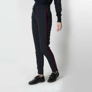 NWT Golfino Ladies EN GARDE BI-STRETCH TROUSERS 7/8 SLIM 3365725 580 Navy 2 6 8 - Picture 1 of 7
