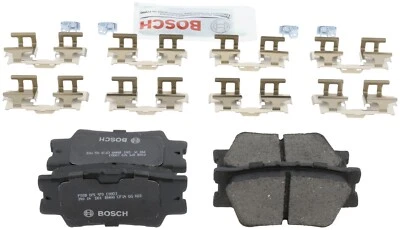 Pastillas de freno traseras de cerámica QuietCast para Toyota RAV4 2006-2018 Bosch 2007 2008 2009 Foto 1 de 4