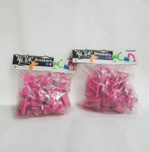 Kidrobot "ALL CITY" Breakers Lot Vinyl Figuren 2 Pink Bags Hip Hop - SEALED - Bild 1 von 5