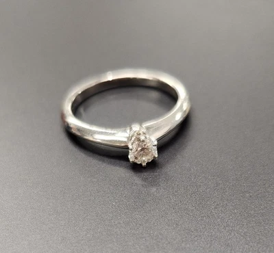 Платиновое обручальное кольцо Tiffany & Co с бриллиантом  - Изображение 1 из 4