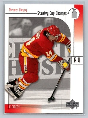 2001-02 Upper Deck Stanley Cup Champs #28 Theoren Fleury - Image 1 of 2