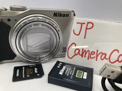 Excellent Nikon COOLPIX S9900 silver Digital Camera From Japan 2162 - Image 1 of 4