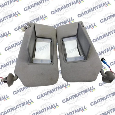10 11 Honda Accord Crosstour Left & Right Sunvisor Sun Visor SET w Illumination Foto 1 de 4