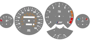 BMW E30 Instrument Cluster face replacement - Picture 1 of 1