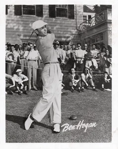 Ben Hogan PGA Photograph - Facsimile Autograph - Circa 1950 - Picture 1 of 1