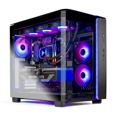 PC de escritorio para juegos Skytech, Ryzen 7 9800X3D ST-KING95-2324-B-WB RTX 5070 Ti Foto 1 de 4