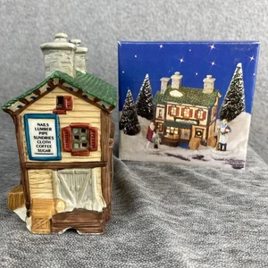 Home Town America 1995 Light Ready Porcelain Christmas House "General Store" - Picture 1 of 12