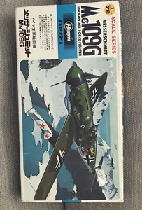 HASEGAWA 1:72 - MESSERSCHMITT Me109G Model Kit Ao10:250 RARE, VINTAGE 1978 - Picture 1 of 14