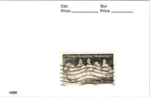 Vintage 1969 US Stamp .06¢ Stone Mountain Scott # 1408 - Picture 1 of 2