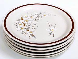 Country Living Dinner Plates 10.5" Timberline Collection Vtg Set of 6 - Picture 1 of 6