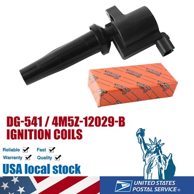 Black Ignition Coil DG-507 For Ford EcoSport Tribute 2.0L 2.3L 2.5L 2005-2012 - Image 1 of 4