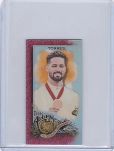 2022 Allen & Ginter Chrome Mini Red Refractor #295 Ariel Torres Karateka 1/5 - Picture 1 of 2