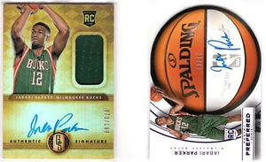 🔥JABARI PARKER 2014-15 PANINI PREFERRED PURPLE AUTO NUMMER 16/20 + Bonus🔥 - Bild 1 von 3