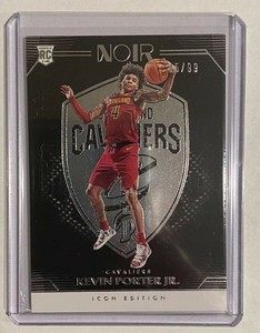 Kevin Porter Jr. 2019-20 Panini Noir Icon Edition Rookie RC 35/99 Cavs Rockets