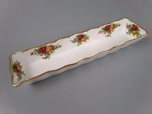 Royal Albert Old Country Roses Pen / Pencil Tray Holder Dish. Bone China. 8.25" - Picture 1 of 7