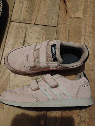 ADIDAS SCARPE DA GINNASTICA ROSA BAMBINA TAGLIA UK 10 BAMBINO ^*