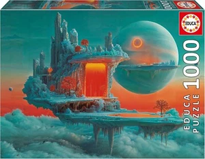 NEW Educa Jigsaw Puzzle 1000 Pieces 20237 Planet of Fire and Ice - Imagen 1 de 2