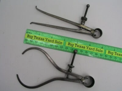 Juego de pinzas de arco interiores y exteriores Starrett de 5" Foto 1 de 3