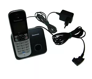 Panasonic KX-TG6812GB Base Con Teléfono Móvil Analógico Plata Negro - Imagen 1 de 2