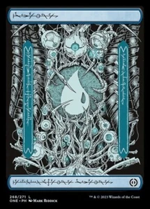 MTG - (Phyrexianized Full Art) ISLAND - All Will Be One (C) - Picture 1 of 1