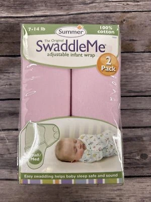 Summer Swaddle Me Adjustable Infant Wrap 7-14 lb Small/Medium 2 Pack - Image 1 of 4