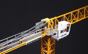 1/87 scale Truck Pre-built Model NZG LIEBHERR 110LCB Tower crane toys gift - Picture 1 of 5