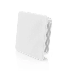 Bouchons à lamelles 60 x 60 mm pour tubes carrés Bouchons carrés Blanc carré - Imagen 1 de 9