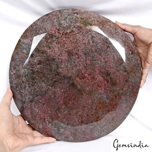 Biggest 19.7Kg Natural Untreated Red Ruby Round Earth mined Collector's Rare Gem - Picture 1 of 10