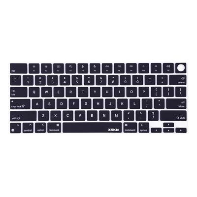 XSKN US EU English Silicone Keyboard Cover for Macbook Pro 14.2/Macbook Pro 16.2 - Image 1 of 4