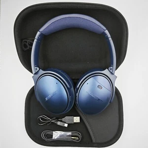 Bezprzewodowe słuchawki Bose QuietComfort 35 Series II QC35 z redukcją szumów - niebieskie - Zdjęcie 1 z 4