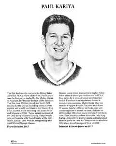Paul Kariya Mighty Ducks of Anaheim 8x10 NHL Hall of Fame Legends Hockey Photo - Picture 1 of 1
