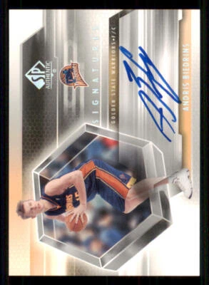 2004-05 SP Authentic Signatures #BI Andris Biedrins - Image 1 of 2