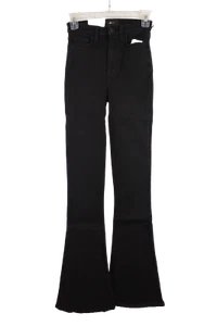 7 Seven For All Mankind High Rise Skinny Bootcut Black Jeans 23 25 26 27 28 29 - Picture 1 of 8