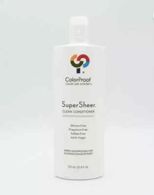 Colorproof Super Sheer Clean Conditioner ~ 25.4 Fl Oz ~ Silicone Free Vegan, New - Image 1 of 4