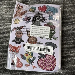 5D Diamond Painting Stickers Kit 47 Pcs Kids DIY Art Crafts Animals Cute Fun New - Picture 1 of 11