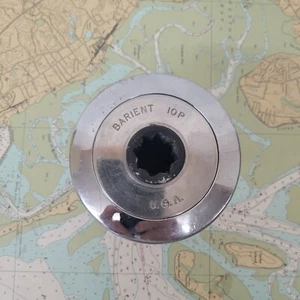 Barient 10P Winch Chrome Plated Bronze with Composite Shaft - Picture 1 of 3
