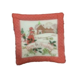 Vintage Home For Christmas Pot Holder Made In Hong Kong - Picture 1 of 3