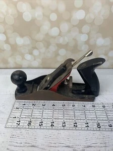 Vintage 9.5" Wood Plane Smooth Bottom, Round Handle Made In USA - Picture 1 of 10