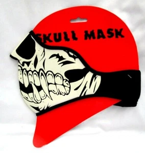 One Kaos Neoprene Half Mask-Skull Skeleton Full Face Neoprene Mask-Brand New! - Picture 1 of 1