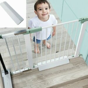 Baby Pet Gate Stair Way Security Fixed Board for Door Extra-Wide Tall Lock Walk
