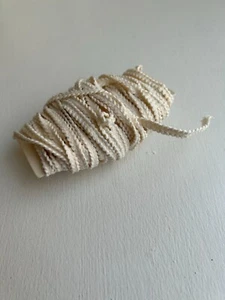 11+ Yards Vintage Band Baumwolle Zopf Borte Handarbeit Spitze Häkeln Nähen - Bild 1 von 3