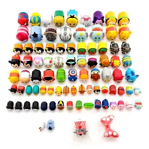 Lotto 86 personaggi minifigure Disney Tsum Tsum in vinile varie misure - Foto 1 di 15