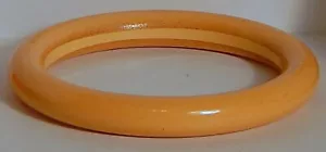 BRAZALETE BUTTERSCOTCH BAQUELITA TUBULAR DE COLECCIÓN PROBADO + - Imagen 1 de 3