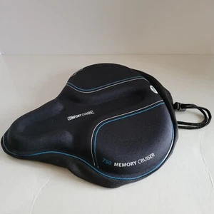 BELL Wide 750 Memory Foam Cruiser Bike Seat Pad Wide Extra Comfort - Picture 1 of 7