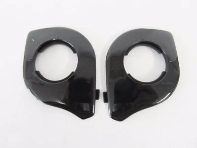 2 x Nolan Visier Seitendeckel schwarz - Set Visor side cover Nolan N 40 Jethelm - Bild 1 von 2